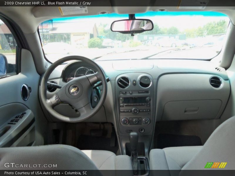 Blue Flash Metallic / Gray 2009 Chevrolet HHR LS