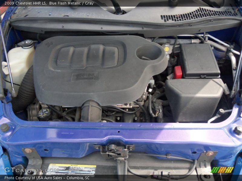 Blue Flash Metallic / Gray 2009 Chevrolet HHR LS
