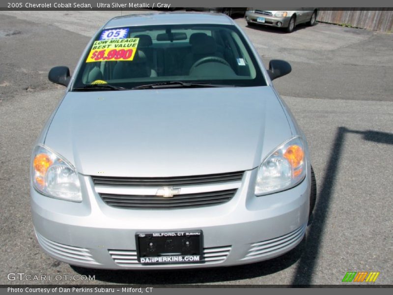 Ultra Silver Metallic / Gray 2005 Chevrolet Cobalt Sedan