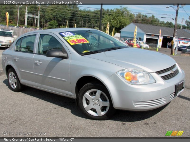 Ultra Silver Metallic / Gray 2005 Chevrolet Cobalt Sedan