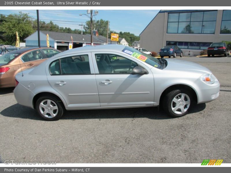 Ultra Silver Metallic / Gray 2005 Chevrolet Cobalt Sedan