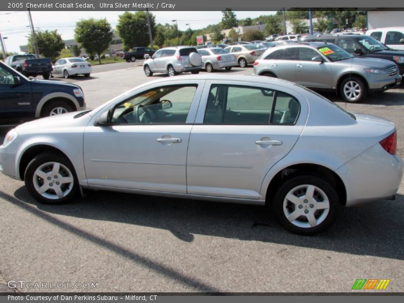 Ultra Silver Metallic / Gray 2005 Chevrolet Cobalt Sedan