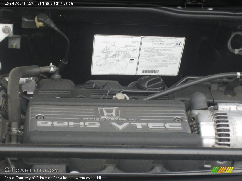  1994 NSX  Engine - 3.0 Liter DOHC 24-Valve VTEC V6