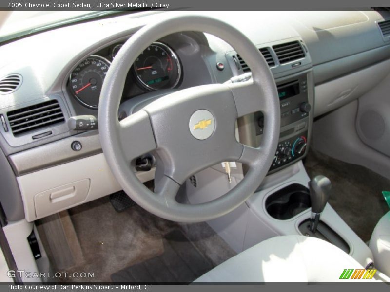 Ultra Silver Metallic / Gray 2005 Chevrolet Cobalt Sedan
