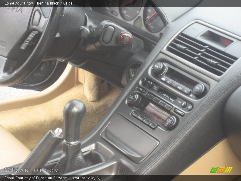 Controls of 1994 NSX 