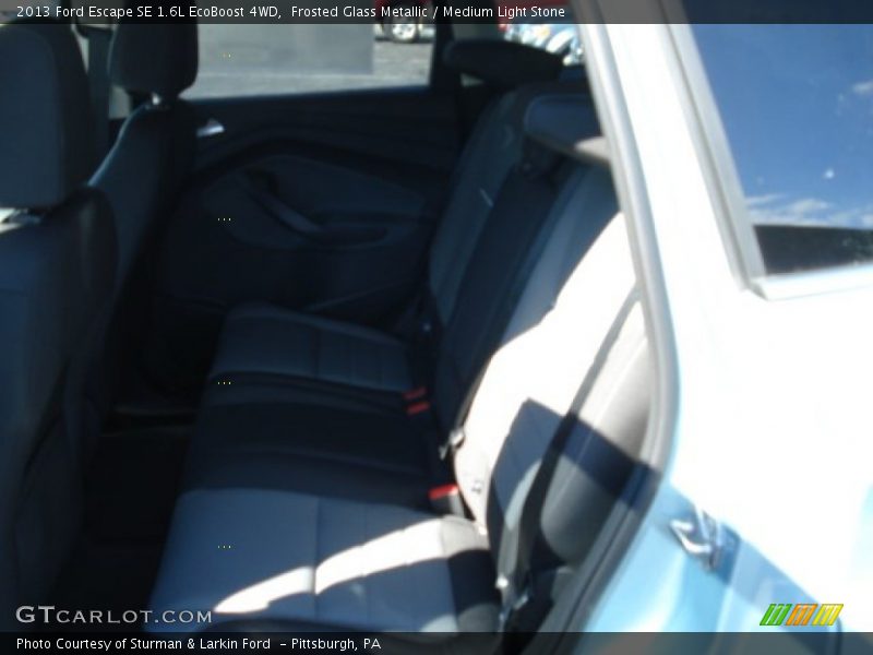 Frosted Glass Metallic / Medium Light Stone 2013 Ford Escape SE 1.6L EcoBoost 4WD