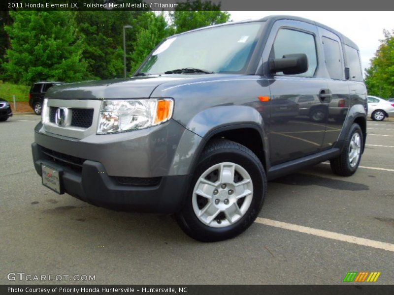 Polished Metal Metallic / Titanium 2011 Honda Element LX