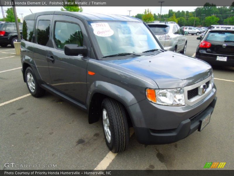 Polished Metal Metallic / Titanium 2011 Honda Element LX