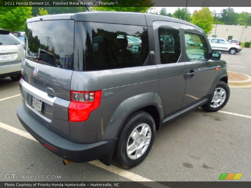 Polished Metal Metallic / Titanium 2011 Honda Element LX