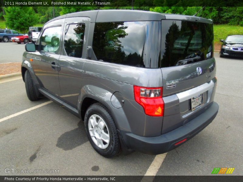 Polished Metal Metallic / Titanium 2011 Honda Element LX