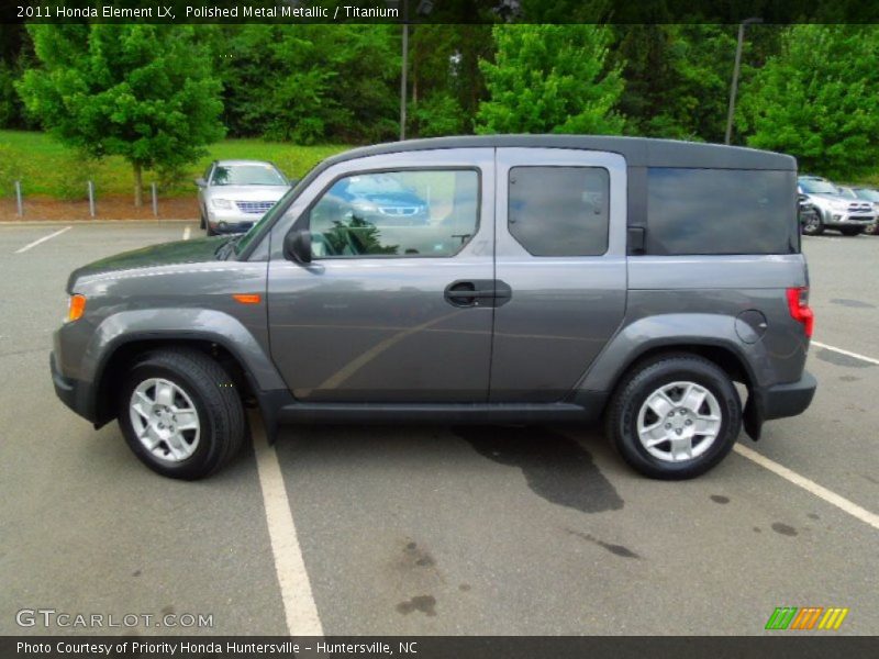 Polished Metal Metallic / Titanium 2011 Honda Element LX