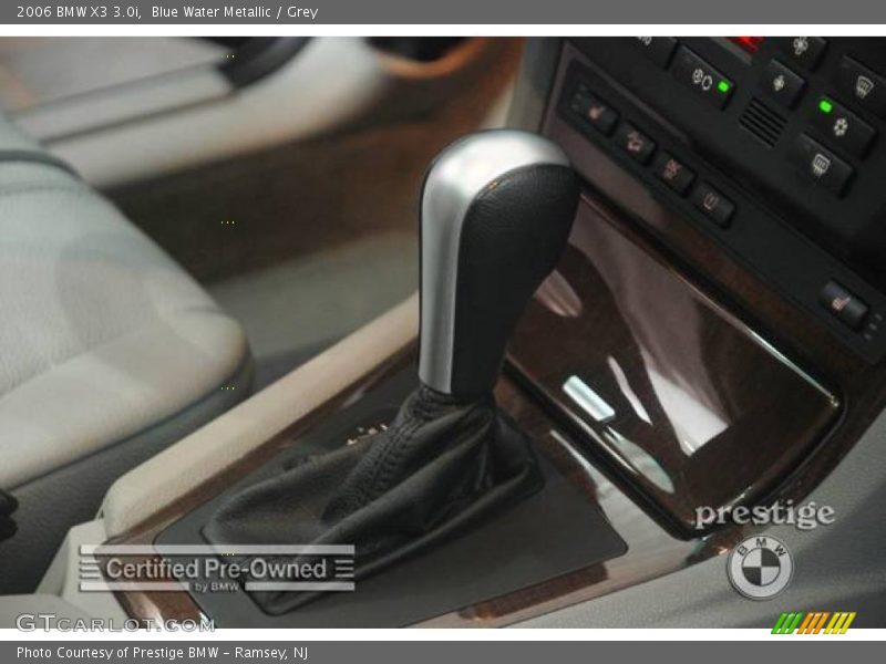 Blue Water Metallic / Grey 2006 BMW X3 3.0i