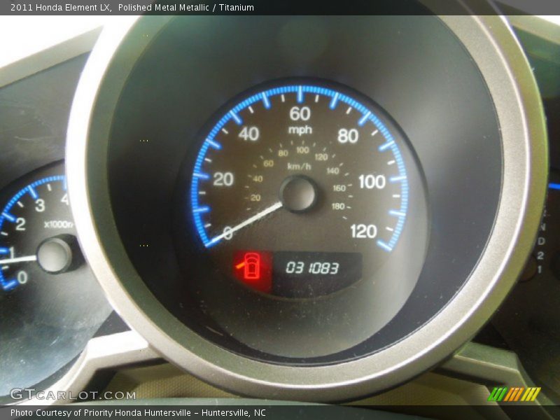 Polished Metal Metallic / Titanium 2011 Honda Element LX