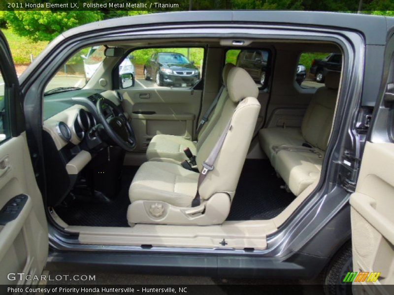 Polished Metal Metallic / Titanium 2011 Honda Element LX