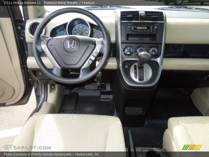 Polished Metal Metallic / Titanium 2011 Honda Element LX