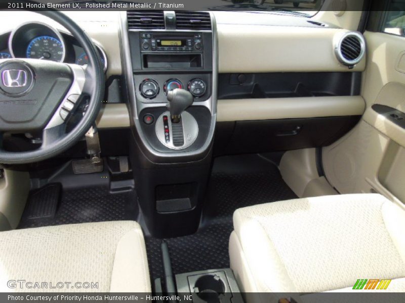 Polished Metal Metallic / Titanium 2011 Honda Element LX