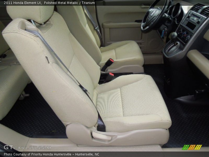 Polished Metal Metallic / Titanium 2011 Honda Element LX