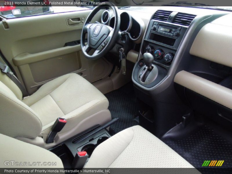 Polished Metal Metallic / Titanium 2011 Honda Element LX