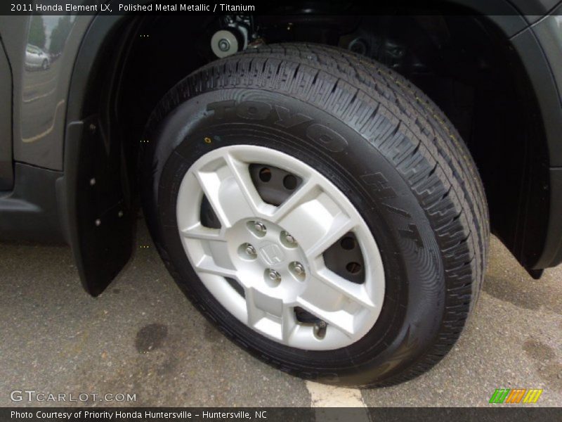 Polished Metal Metallic / Titanium 2011 Honda Element LX