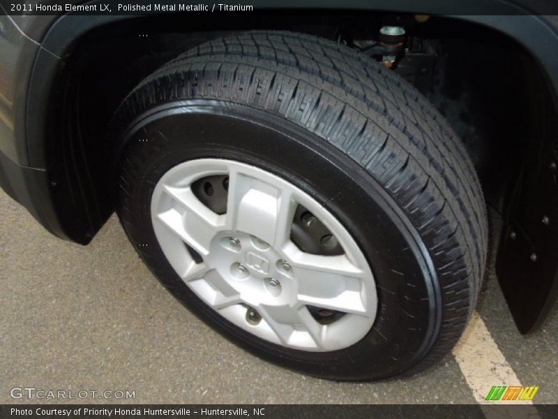 Polished Metal Metallic / Titanium 2011 Honda Element LX