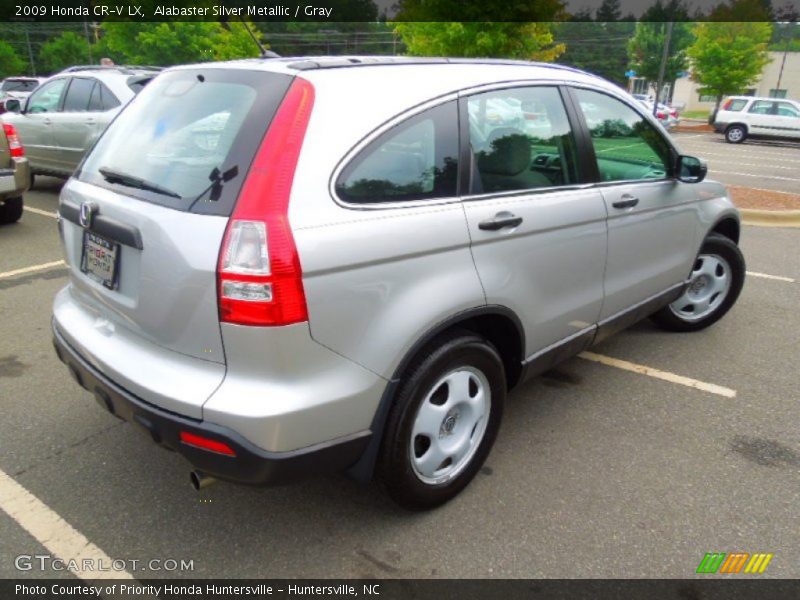 Alabaster Silver Metallic / Gray 2009 Honda CR-V LX