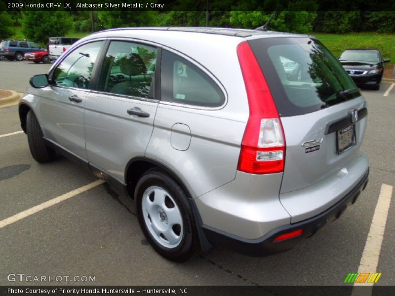 Alabaster Silver Metallic / Gray 2009 Honda CR-V LX