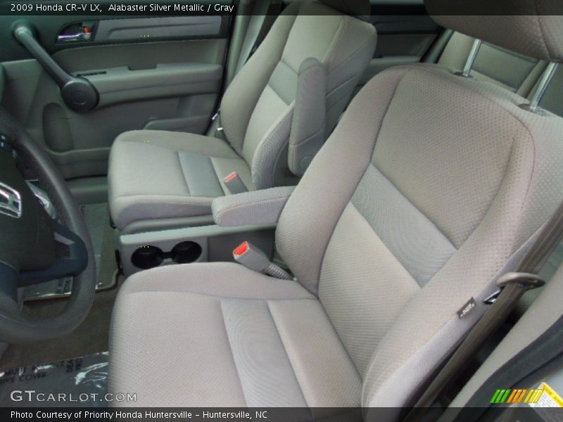 Alabaster Silver Metallic / Gray 2009 Honda CR-V LX