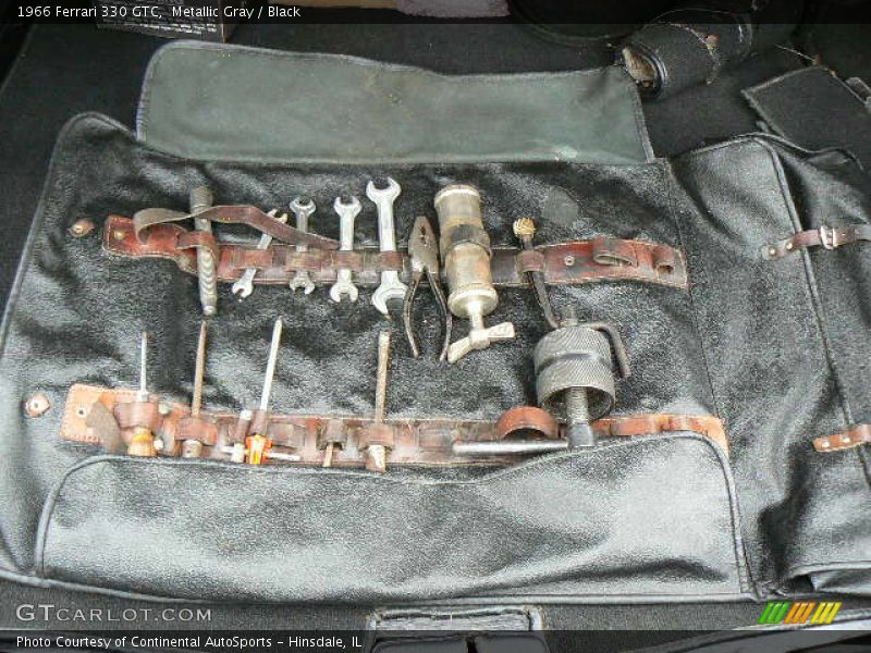 Metallic Gray / Black 1966 Ferrari 330 GTC