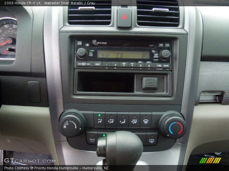 Alabaster Silver Metallic / Gray 2009 Honda CR-V LX