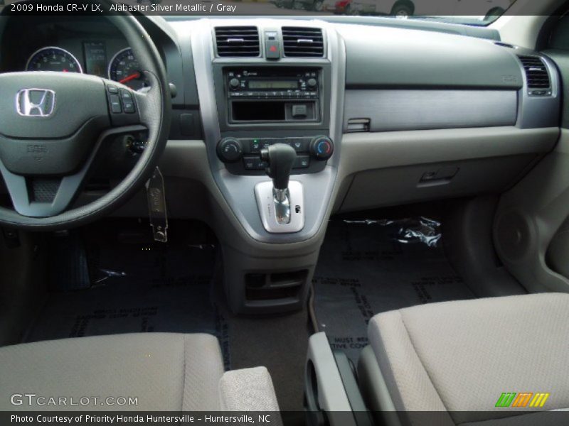 Alabaster Silver Metallic / Gray 2009 Honda CR-V LX