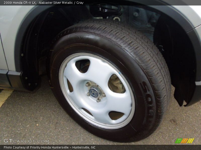 Alabaster Silver Metallic / Gray 2009 Honda CR-V LX