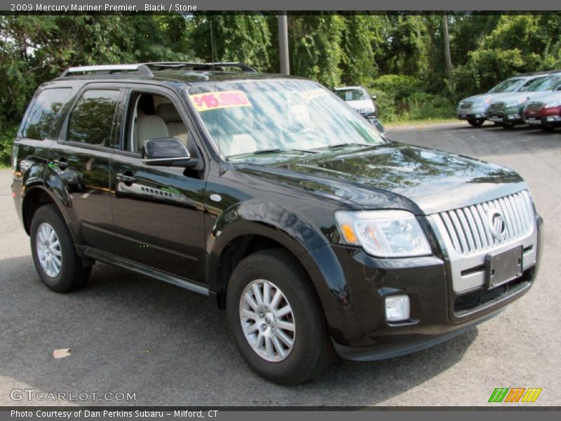 Black / Stone 2009 Mercury Mariner Premier