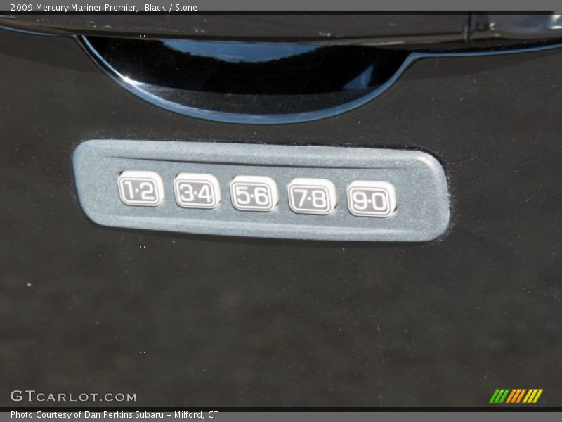 Black / Stone 2009 Mercury Mariner Premier