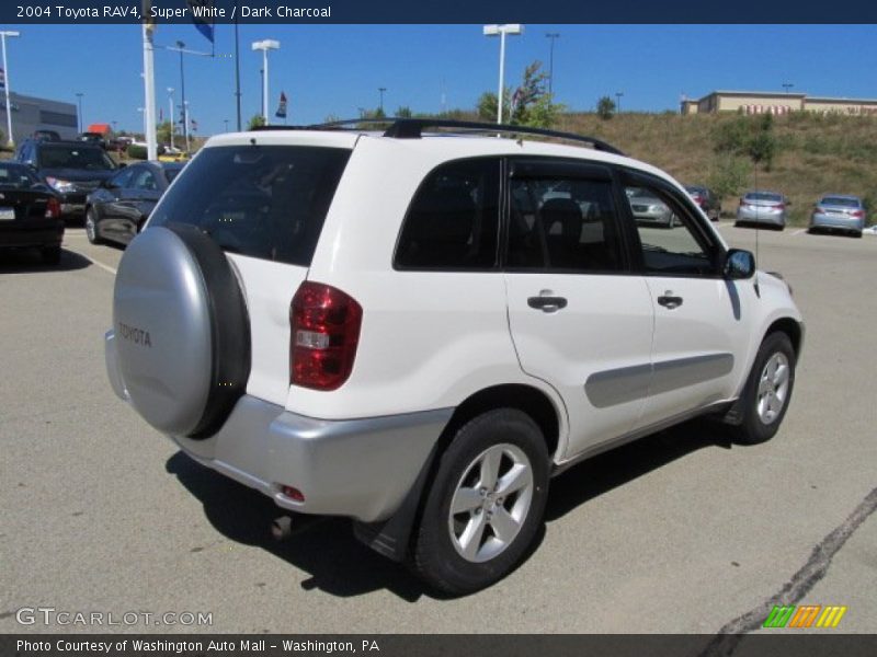 Super White / Dark Charcoal 2004 Toyota RAV4