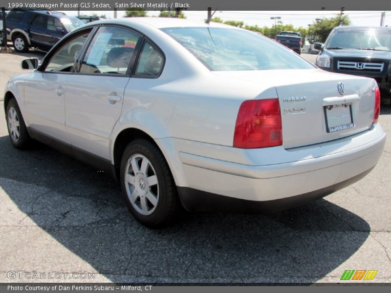 Satin Silver Metallic / Black 1999 Volkswagen Passat GLS Sedan