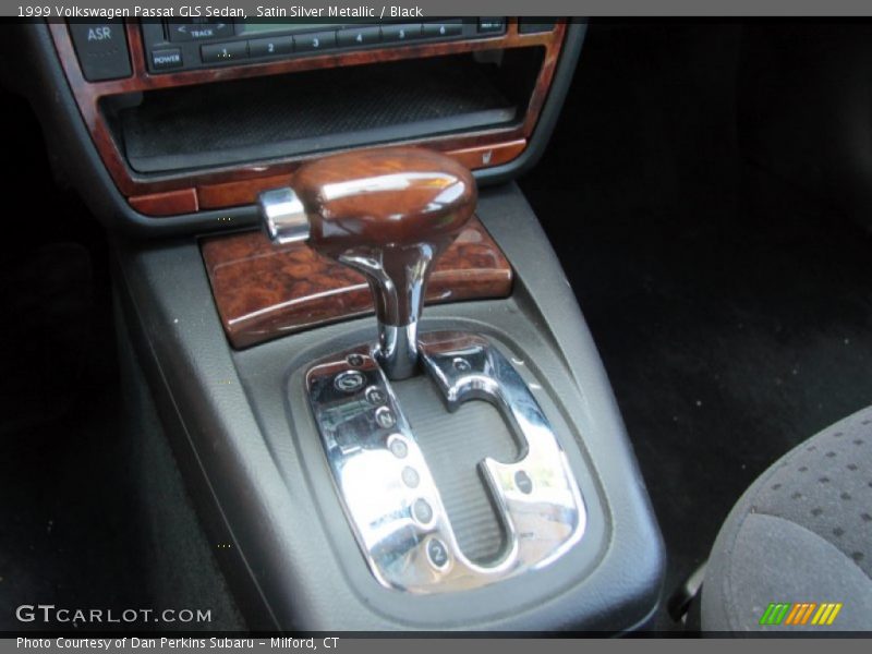 Satin Silver Metallic / Black 1999 Volkswagen Passat GLS Sedan