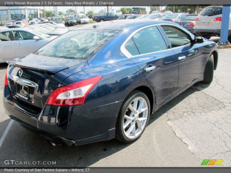 Navy Blue Metallic / Charcoal 2009 Nissan Maxima 3.5 SV Sport