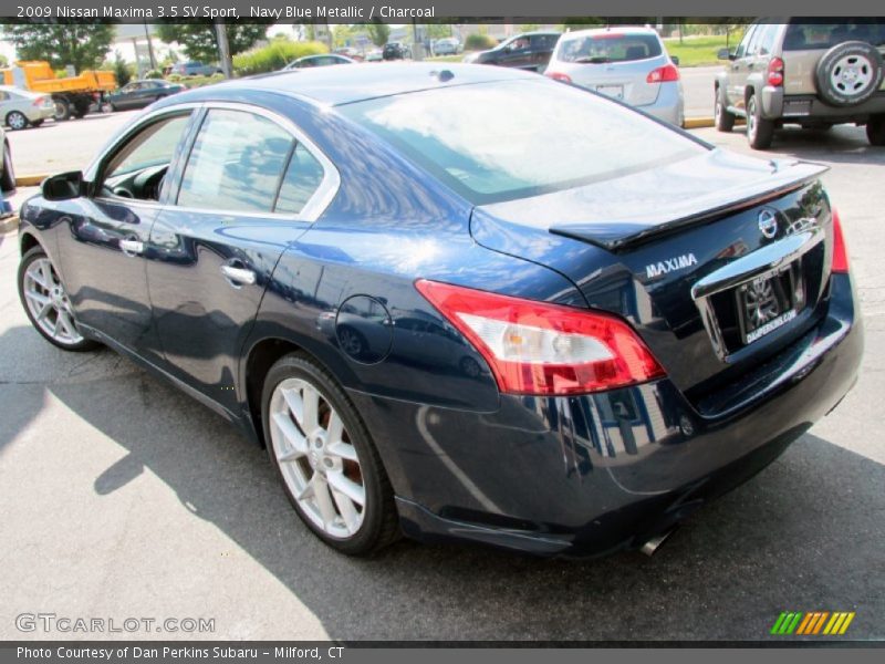 Navy Blue Metallic / Charcoal 2009 Nissan Maxima 3.5 SV Sport