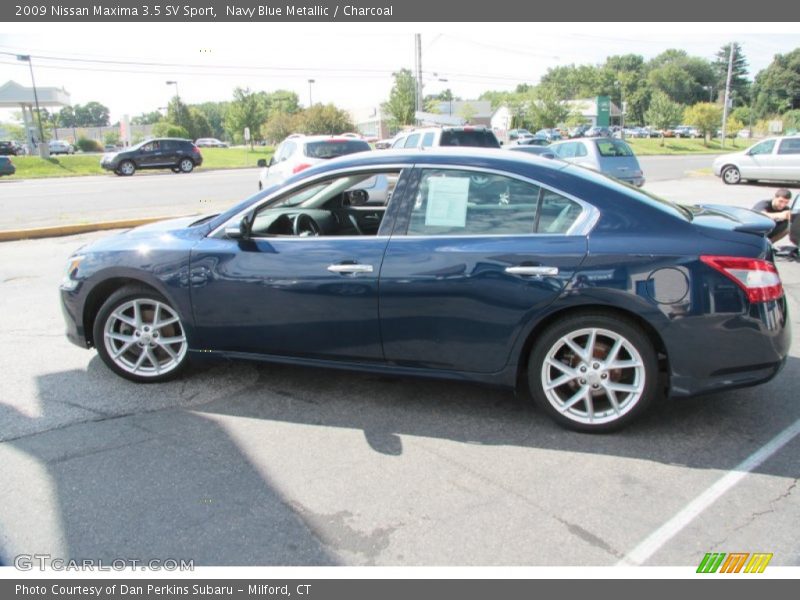 Navy Blue Metallic / Charcoal 2009 Nissan Maxima 3.5 SV Sport