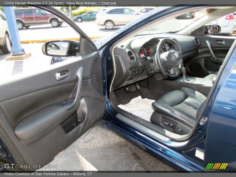 Navy Blue Metallic / Charcoal 2009 Nissan Maxima 3.5 SV Sport