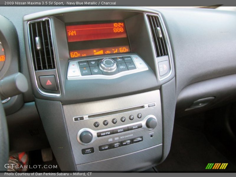 Navy Blue Metallic / Charcoal 2009 Nissan Maxima 3.5 SV Sport
