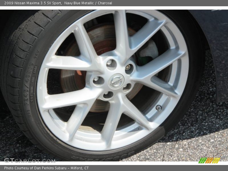 Navy Blue Metallic / Charcoal 2009 Nissan Maxima 3.5 SV Sport