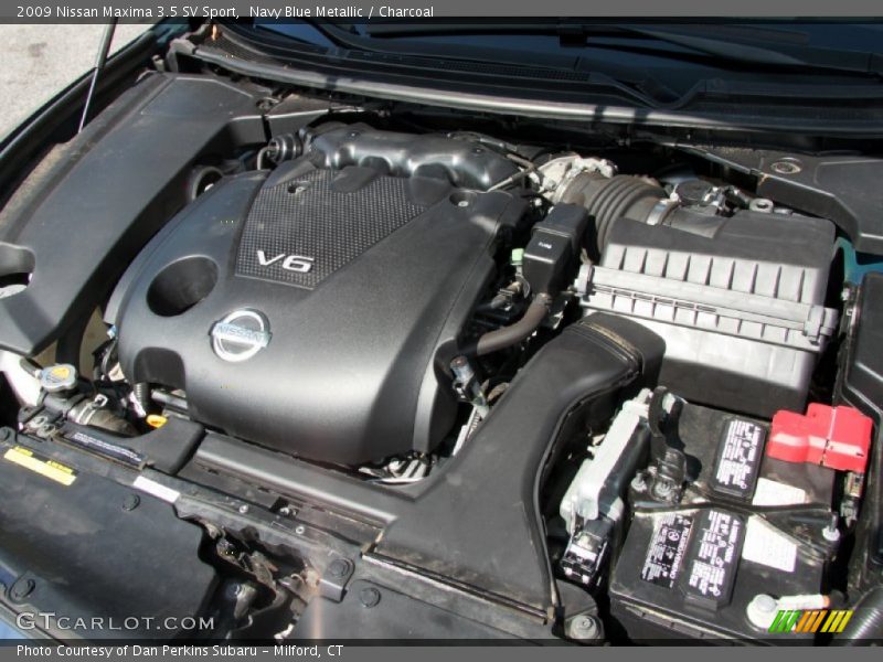 Navy Blue Metallic / Charcoal 2009 Nissan Maxima 3.5 SV Sport
