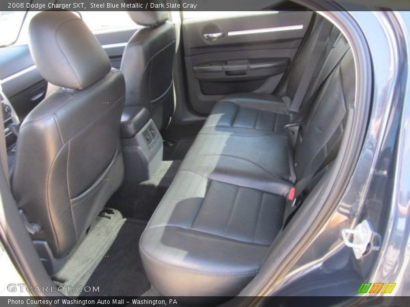 Steel Blue Metallic / Dark Slate Gray 2008 Dodge Charger SXT
