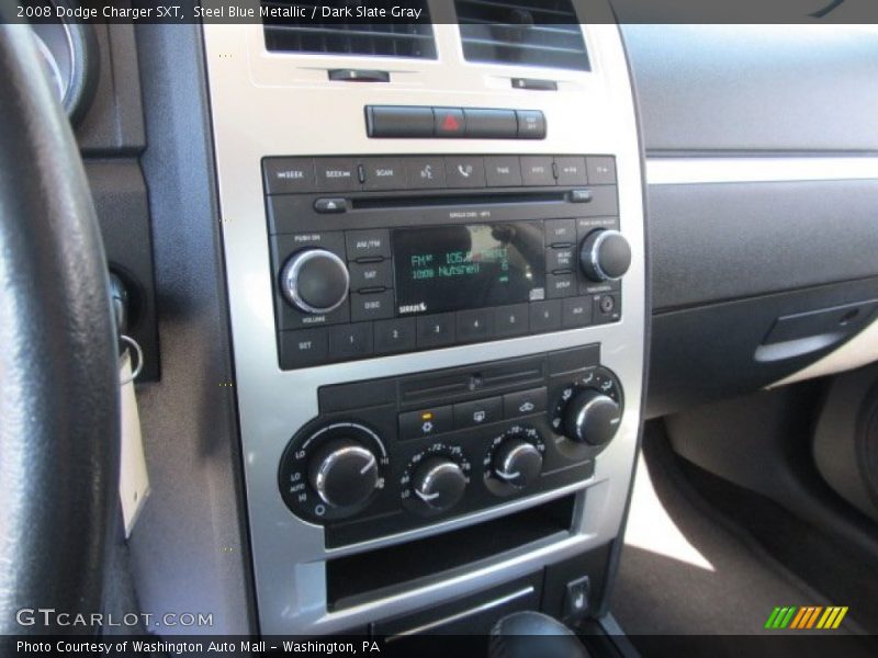 Steel Blue Metallic / Dark Slate Gray 2008 Dodge Charger SXT