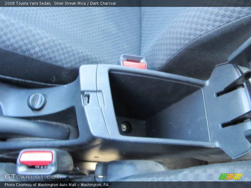 Silver Streak Mica / Dark Charcoal 2008 Toyota Yaris Sedan