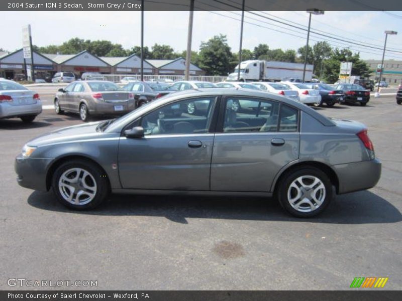 Storm Grey / Grey 2004 Saturn ION 3 Sedan