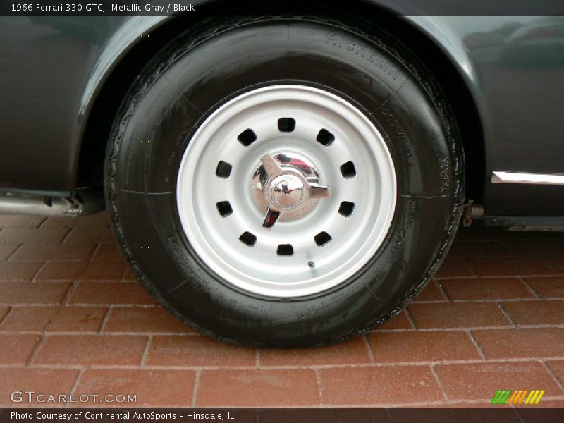 Metallic Gray / Black 1966 Ferrari 330 GTC