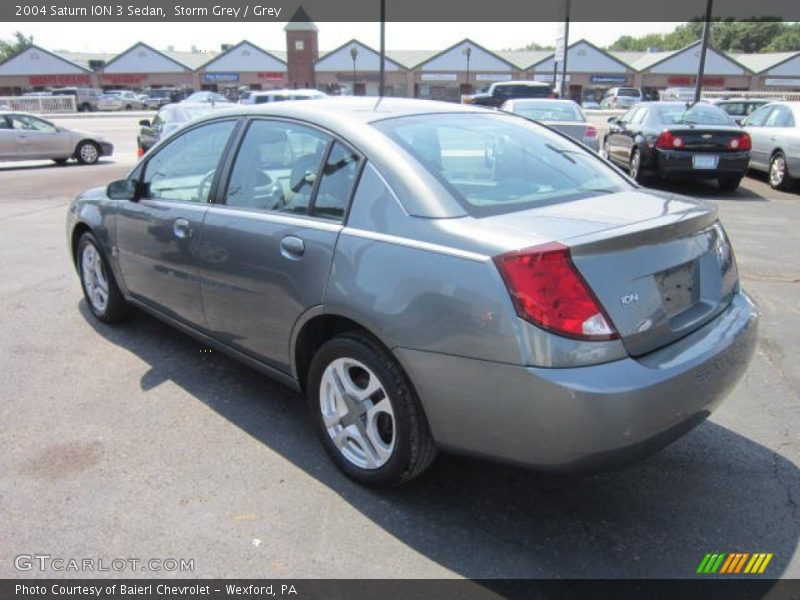 Storm Grey / Grey 2004 Saturn ION 3 Sedan