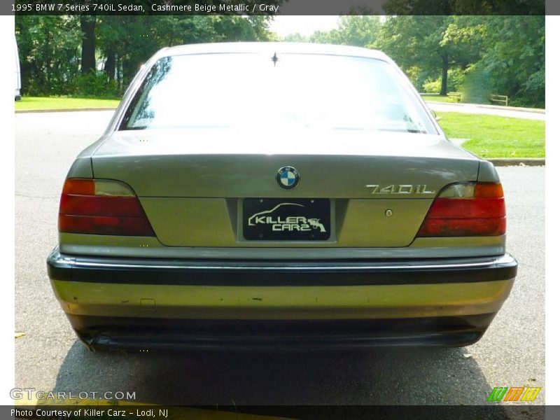 Cashmere Beige Metallic / Gray 1995 BMW 7 Series 740iL Sedan